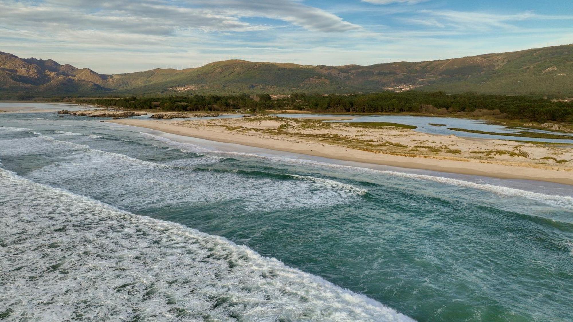 Hotel Spa Meiga Do Mar Caldebarcos エクステリア 写真